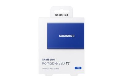 Samsung Portable SSD T7 1 TB USB Type-C 3.2 Gen 2 (3.1 Gen 2) Blue_8