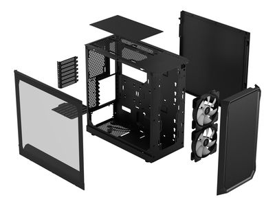 Fractal Design Gehäuse Focus 2 RGB - Midi - Schwarz_12