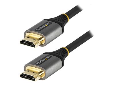 StarTech.com 12ft (4m) HDMI 2.1 Cable, Certified Ultra High Speed HDMI Cable 48Gbps, 8K 60Hz/4K 120Hz HDR10+ eARC, Ultra HD 8K HDMI Cable/Cord w/TPE Jacket, For UHD Monitor/TV/Display - Dolby Vision/Atmos, DTS-HD (HDMM21V4M) - HDMI cable with Ethernet - 4_thumb