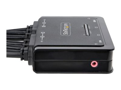 StarTech KVM Switch - 2-Port Dual Monitor DisplayPort - 4K - 60Hz_5