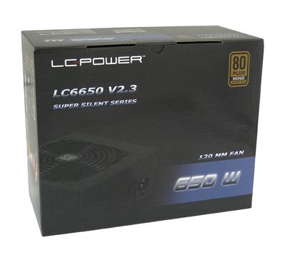 LC Power Netzteil LC6650 V2.3 - 80 PLUS Bronze - 650 W_2
