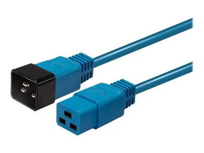 Lindy - Spannungsversorgungs-Verlängerungskabel - IEC 60320 C19 zu IEC 60320 C20 - 3 m_2