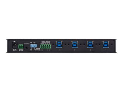 ATEN US3344I - USB peripheral sharing switch - 4 ports - rack-mountable_3