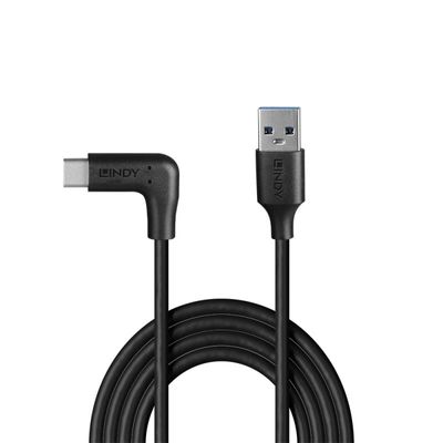 Lindy 32012 USB Kabel USB 3.2 Gen 2 (3.1 Gen 2) 0,5 m USB A USB C 10 Gbit/s 15 W Schwarz_2