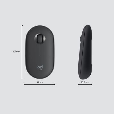 Logitech Tastatur- und Maus-Set Slim Wireless Combo MK470 - US Layout - Graphit_8