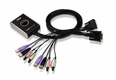 ATEN 2-Port USB DVI KVM Switch with Audio_thumb
