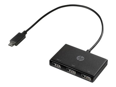 HP USB-C to USB-A - hub - 3 ports_2