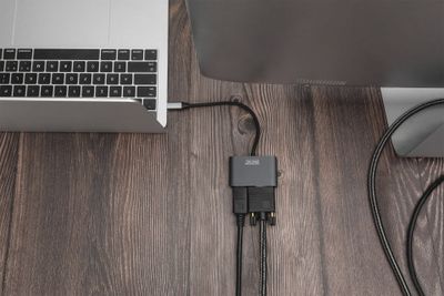 DIGITUS Grafik-Adapter DA-70827 - USB-C zu VGA / DisplayPort - 20 cm_2