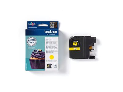 Brother Ink Cartridge LC-123Y - Yellow_2