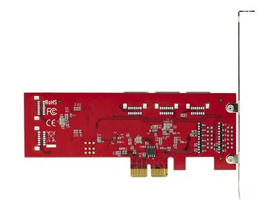 StarTech.com SATA PCIe Card, 10 Port PCIe SATA Expansion card, 6Gbps SATA Card, Low/Full Profile, Stacked SATA Connectors, ASM1062 Non-Raid SATA Controller Card / Adapter - PCI Express to SATA Converter - storage controller - SATA 6Gb/s - PCIe 2.0 x2_7