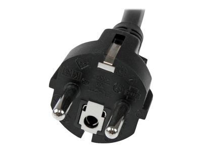 StarTech.com 2m Computer Power Cord Schuko CEE7 to IEC 320 C19 - power cable - 2 m_2