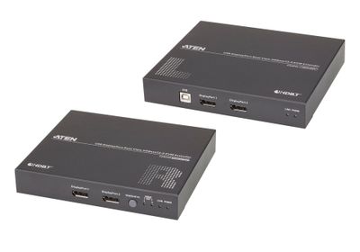 ATEN USB DisplayPort Dual View HDBaseT™ 2.0 KVM Extender (4K@100m for Single View)_thumb