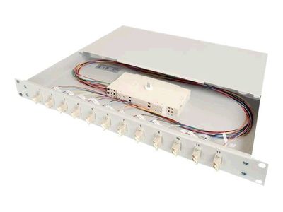 DIGITUS Professional DN-96332/9 - fiber-optic splice box - 1U - 19"_thumb
