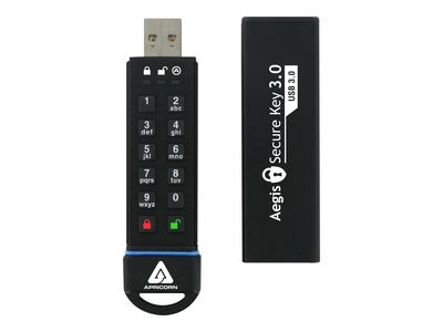 Apricorn Aegis Secure Key 3.0 - USB-Flash-Laufwerk - 240 GB_1