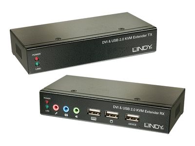 Adap Lindy Extender Cat6 KVM DVI USB Audio 50m_thumb
