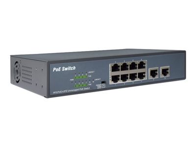 DIGITUS Switch DN-95323-1 - 8 Ports - 8x GE (10/100/1000) - 8x PoE+_thumb