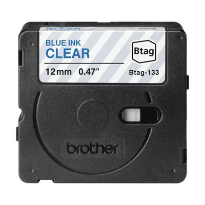 Brother BTAG-133 - label tape - 1 cassette(s) - Roll (1.2 cm x 4 m)_2