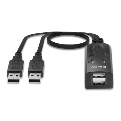 Lindy 32165 Tastatur/Video/Maus (KVM)-Switch Schwarz_4