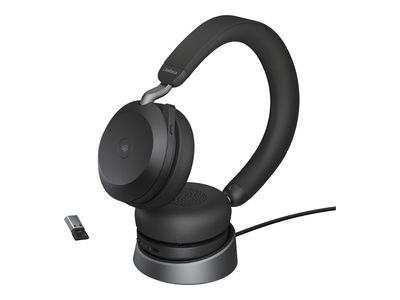 Jabra Evolve2 75 - Headset - USB-A - mit Ladestation_thumb