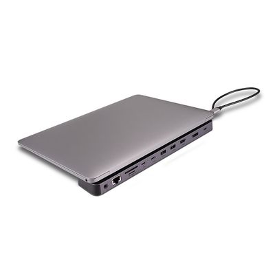Lindy 43392 laptop-dockingstation & portreplikator Andocken USB 3.2 Gen 1 (3.1 Gen 1) Type-C Anthrazit_4