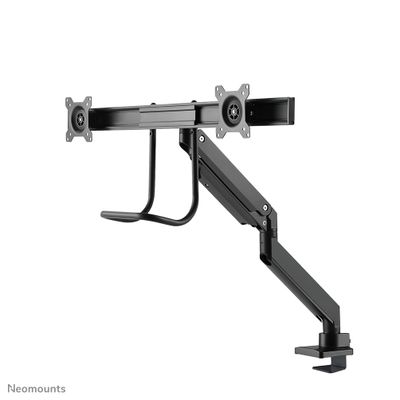 Neomounts NM-D775DXBLACK Monitor arm 10-32" - gas spring - Topfix - 180°-stop_4