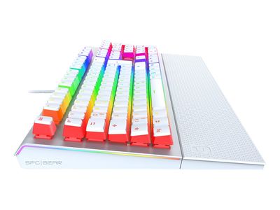 SPC Gear Tastatur GK650K Omnis Pudding Edition - Weiß_8