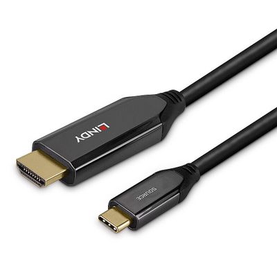 Lindy 1m USB Typ C an HDMI 8K60 Adapterkabel_5