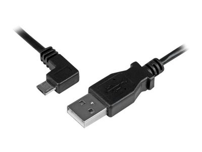 StarTech.com Left Angle Micro USB Cable - 1 ft / 0.5m - 90 degree - USB Cord - USB Charger Cable - USB to Micro USB Cable (USBAUB50CMLA) - USB cable - 50 cm_3