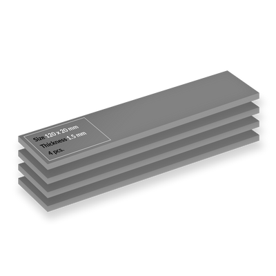 ARCTIC Thermal Pad TP-4 - 120 x 120 mm - 1.5 mm - 4er Pack_2