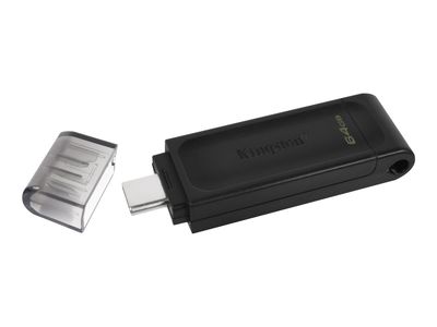 Kingston USB-Stick DataTraveler 70 - USB 3.2 Gen 1 (3.1 Gen 1) - 64 GB - Black_2