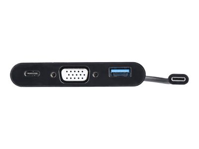 StarTech.com USB-C auf VGA Multifunktions-Adapter mit USB-A Port und Power Delivery - USB Typ C zu VGA - USB C Laptop Adapter - Dockingstation - USB-C / Thunderbolt 3 - VGA_2