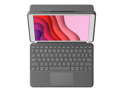 Logitech Combo Touch - keyboard and folio case - with trackpad - QWERTZ - German - graphite_3