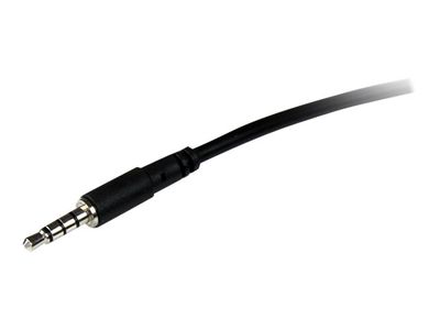 StarTech.com 2m 3.5mm 4 Position TRRS Headset Extension Cable - M/F - audio Extension Cable for iPhone (MUHSMF2M) - headset extension cable - 2 m_3