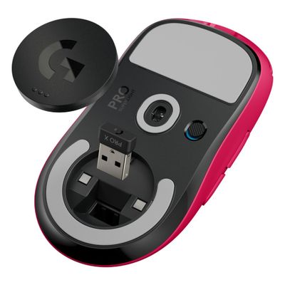 Logitech G PRO X SUPERLIGHT - Gaming - mouse - 2.4 GHz - magenta_3