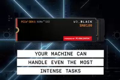 Western Digital WD_BLACK™ SN8100 NVMe™ SSD POWERED BY SANDISK 4 TB_7