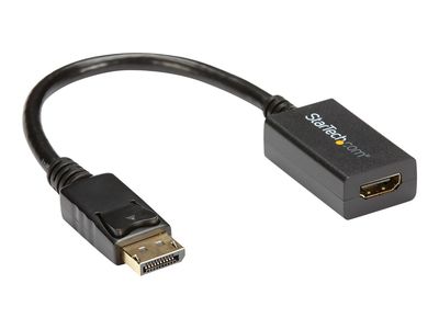 StarTech.com DisplayPort auf HDMI Video Adapter / Konverter (Stecker/Buchse) - DP zu HDMI mit bis zu 1920x1200 - DP / HDMI Länge 25cm - Videoanschluß - DisplayPort / HDMI - 26.5 cm_thumb