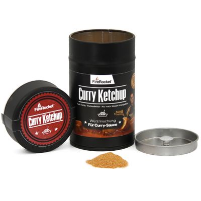 FireRocket 170g Dose Curry Ketchup Gewürzmischung Instant-Currysauce Currywurstmann Marken-Edition_3