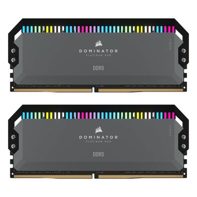 Corsair RAM DOMINATOR PLATINUM RGB - 32 GB (2 x 16 GB Kit) - DDR5 5600 UDIMM CL36_thumb