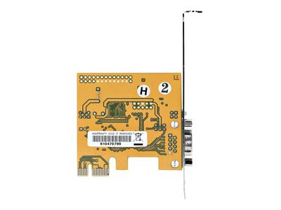 StarTech.com PCI Express Serial Card, PCIe to RS232 (DB9) Serial Interface Card, PC Serial Card with 16C1050 UART, Standard or Low Profile Brackets, COM Retention, For Windows & Linux - PCIe to DB9 Card (11050-PC-SERIAL-CARD) - Serieller Adapter - PCIe 2._8