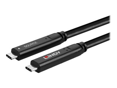 Cable Lindy USB-C 3.2 Hybrid 10m Black_2