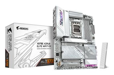 GIGABYTE X870E AORUS ELITE WIFI7 ICE Mainboard_thumb