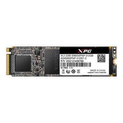 ADATA SSD XPG SX6000 Pro - 512 GB - M.2 2280 - PCIe 3.0 x4 NVMe_thumb