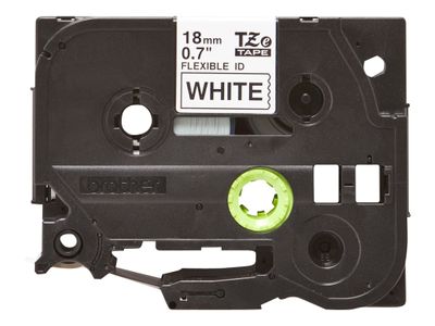 Brother flexible ID tape TZe-FX241 - Black on white_2