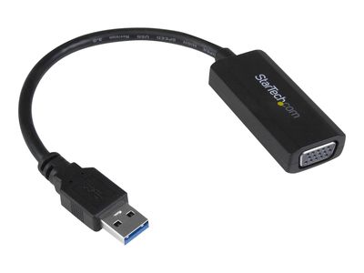 StarTech.com USB 3.0 auf VGA Adapter / Konverter mti on-board driver - 1920x1200 - externer Videoadapter - 512 MB - Schwarz_1