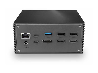 LINDY DST-Pro 101 - docking station - USB-C 3.2 Gen 1 / Thunderbolt 3 / Thunderbolt 4 - 2 x HDMI, DP - 1GbE_3