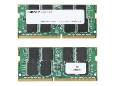 Mushkin Essentials - DDR4 - Kit - 32 GB: 2 x 16 GB - SO DIMM 260-PIN - 2666 MHz / PC4-19200_thumb