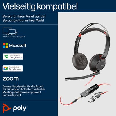 Poly Over-Ear Headset Blackwire 5220_7