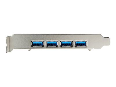 StarTech.com 4-Port USB PCIe Adapter - 10 Gbit/s USB 3.1/3.2 Gen 2 Typ-A PCI Express Erweiterungskarte mit 2 Controllern - 4x USB-A - USB-PCIe-Schnittstellenkarte - Windows/Mac/Linux (PEXUSB314A2V2) - USB-Adapter - PCIe 3.0 x4 - USB 3.1 Gen 2 x 4_5