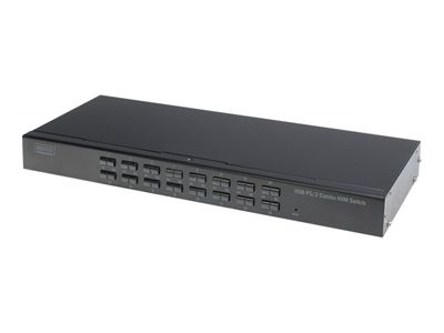 DIGITUS Professional DS-23300-2 - KVM-Switch - 16 Anschlüsse - an Rack montierbar_thumb