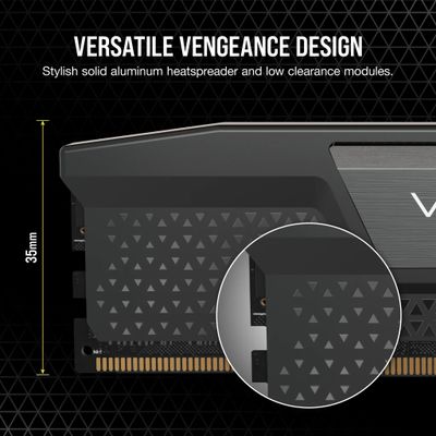 CORSAIR RAM Vengeance - 48 GB (2 x 24 GB Kit) - DDR5 6000 DIMM CL30_8